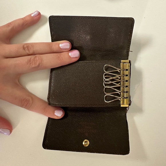 Authentic Vintage Louis Vuitton Monogram Wallet/Damier ebene Key Holder Bundle - Picture 7 of 12